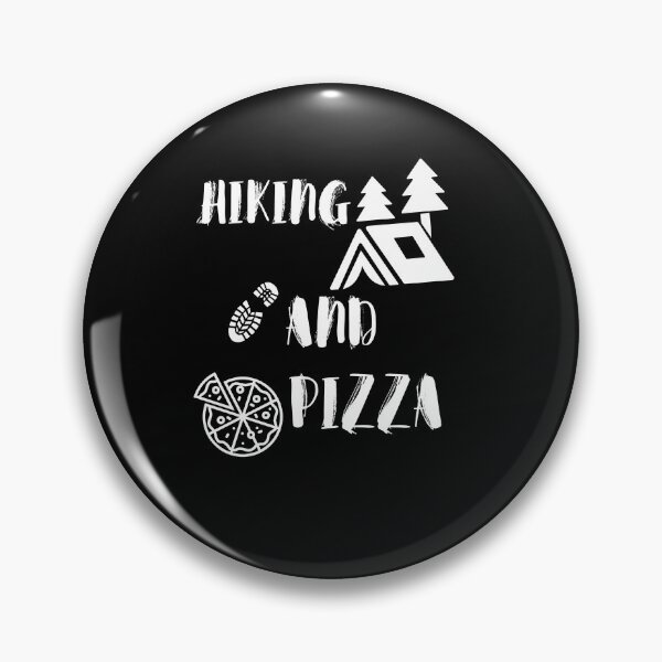 Item preview, Hiking and Pizza designed and sold by Quadghouls.