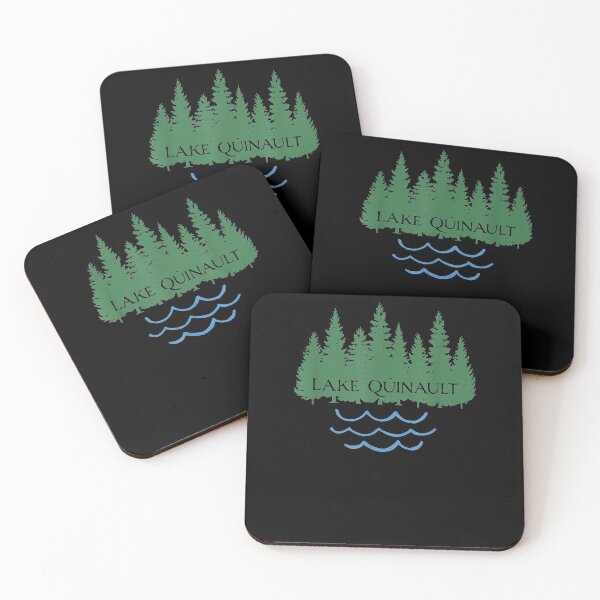 Item preview, Lake Quinault Washington Tree Silhouette Nature Souvenir designed and sold by shirleyfinley.