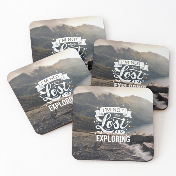 Item preview, I'm Not Lost I'm Exploring designed and sold by Creativenetic.