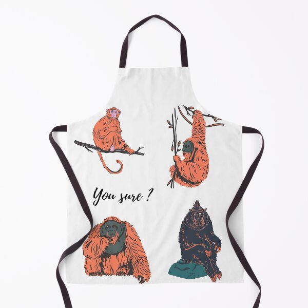 Item preview, Apes You sure? designed and sold by SbitarLemhabel.