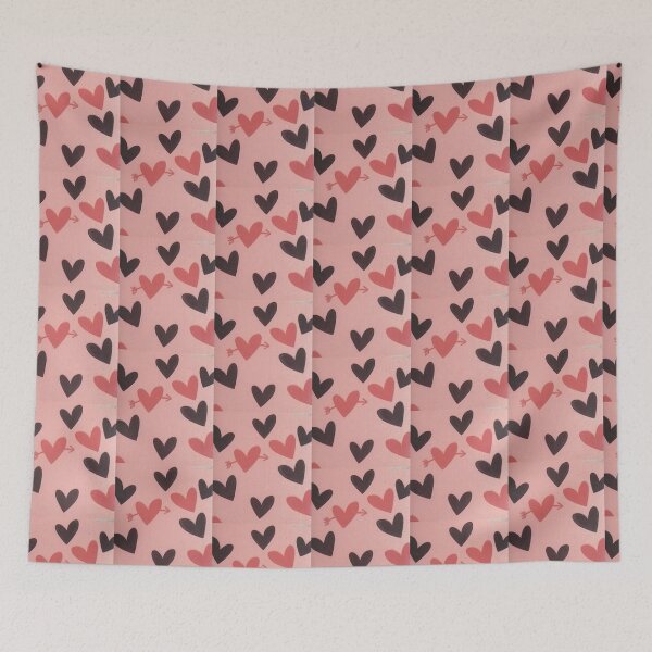 Item preview, Black and Red Hearts designed and sold by findsbyjune374.
