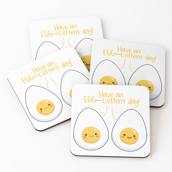 Item preview, Have An Egg-cellent Day! designed and sold by pintsandquarts.