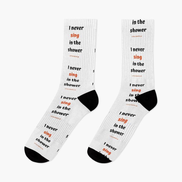 Item preview, I never sing in the bathroom designed and sold by TrulyRested.