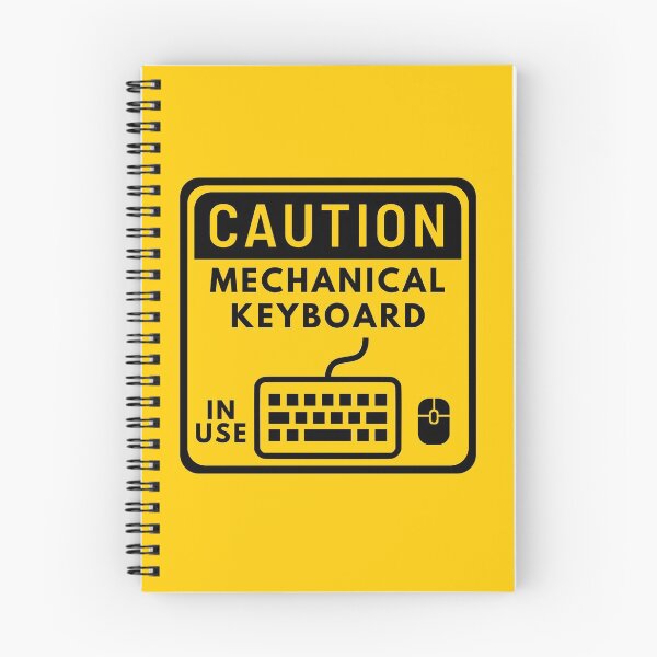 Item preview, Caution Mechanical Keyboard In Use designed and sold by Aiolin.