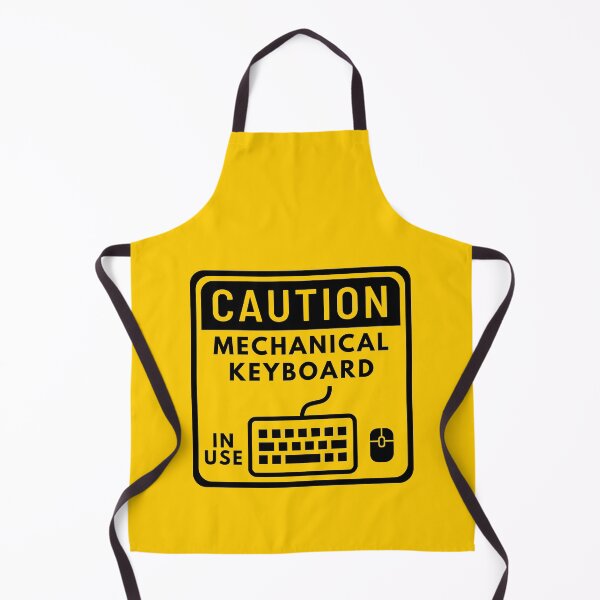 Item preview, Caution Mechanical Keyboard In Use designed and sold by Aiolin.