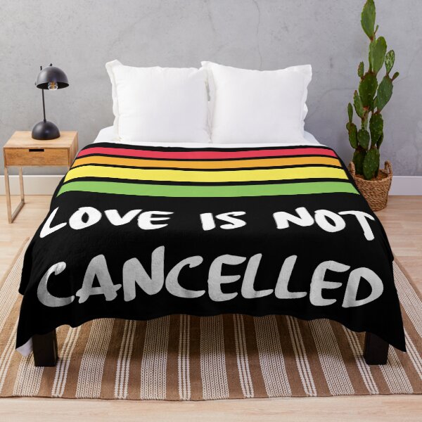 Item preview, Love Is Not Cancelled Quarantine Quote designed and sold by AdanicPro.