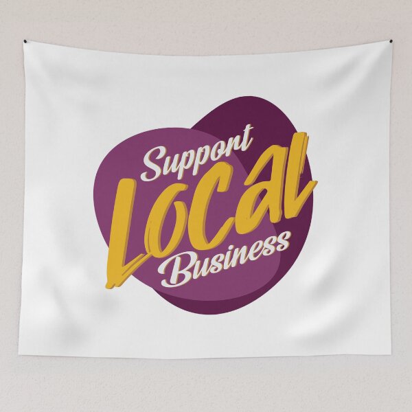 Item preview, Support Local Business designed and sold by pintsandquarts.
