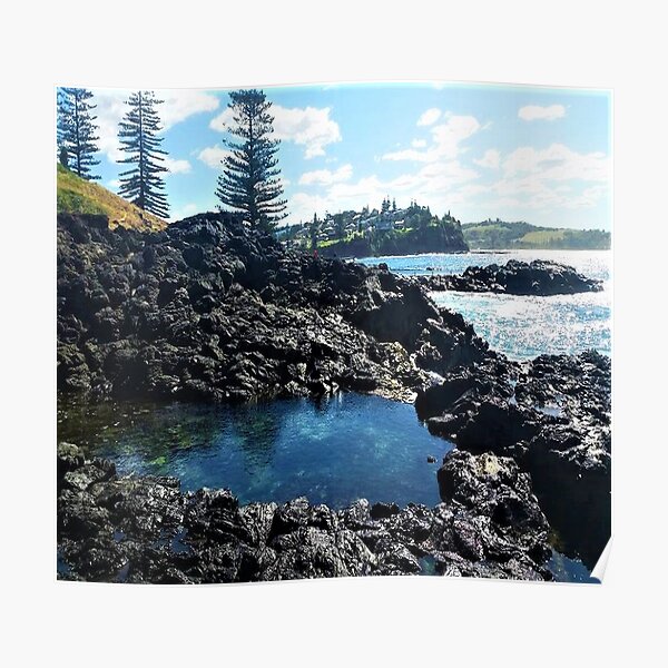 Kiama Water pools Poster