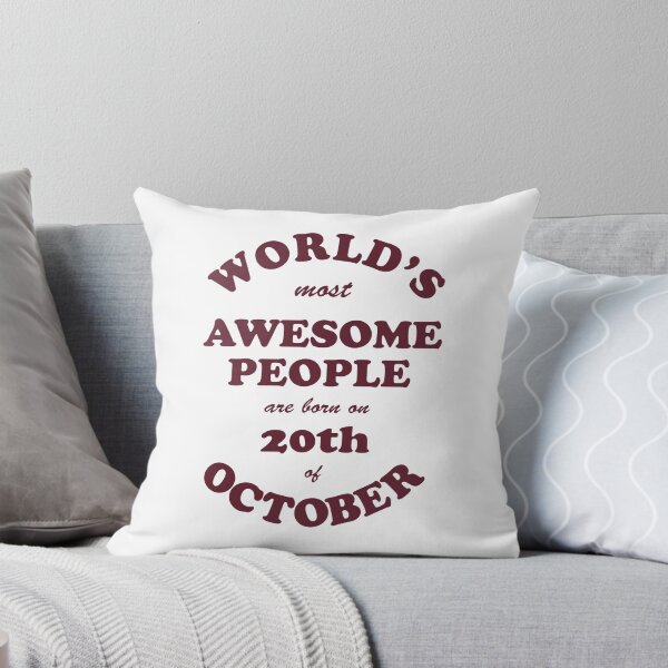 Artikelvorschau, Awesome People werden am 20. Oktober geboren entworfen und verkauft von beloknet.