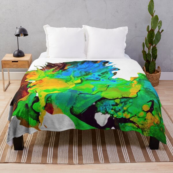 Artikelvorschau, Funky Green | Über Pouring Art | Trippy Flow entworfen und verkauft von JillyJ05.