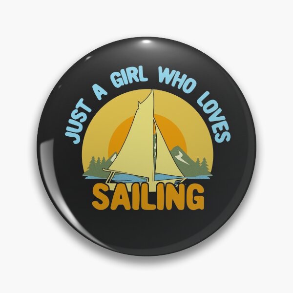 Item preview, Just a Girl Who Loves Sailing - Yellow designed and sold by Chubuter.