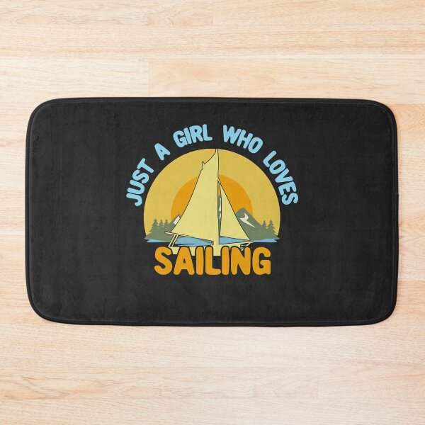 Item preview, Just a Girl Who Loves Sailing - Yellow designed and sold by Chubuter.