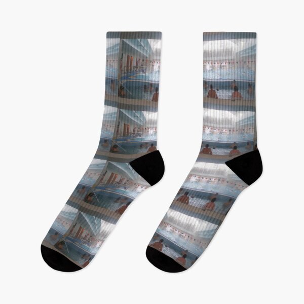Item preview, St Kilda Baths in Winter designed and sold by FangFeatures.