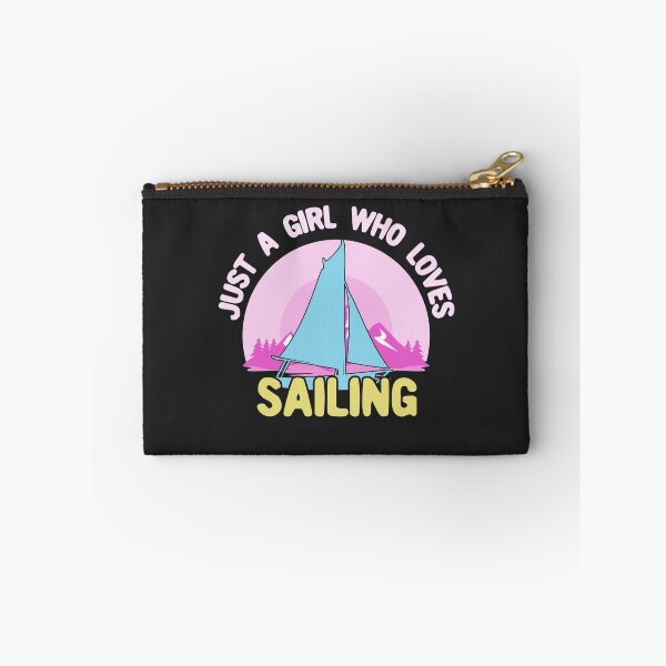 Item preview, Just a Girl Who Loves Sailing - Pink designed and sold by Chubuter.