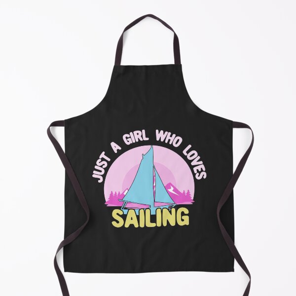 Item preview, Just a Girl Who Loves Sailing - Pink designed and sold by Chubuter.