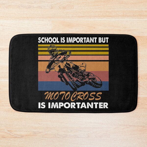 Item preview, SCHOOL IS IMPORTANT BUT MOTOCROSS IS IMPORTANTER TRENDING designed and sold by ContreiDesign.