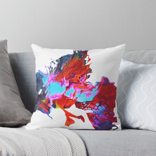 Item preview, Funky Red | About Pour Art | Liquid Flow | Colour Therapy designed and sold by JillyJ05.