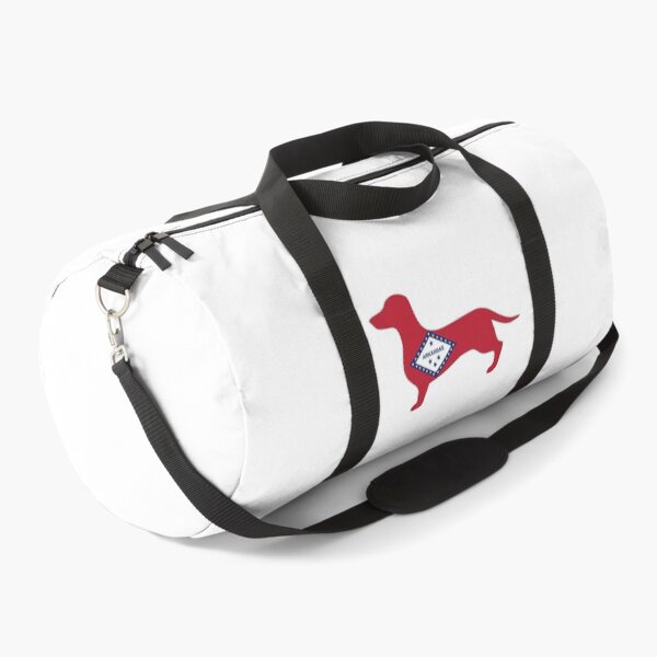 Item preview, Arkansas Dachshund Flag designed and sold by Wienerful.
