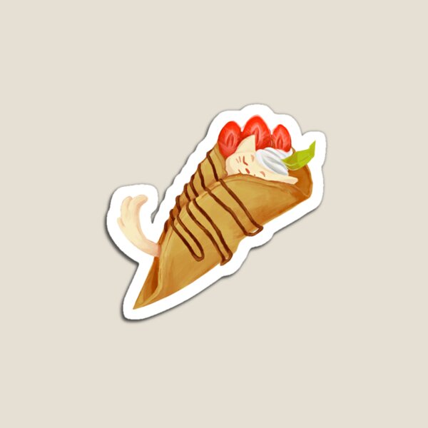 catcakes #08 (crepe) Magnet