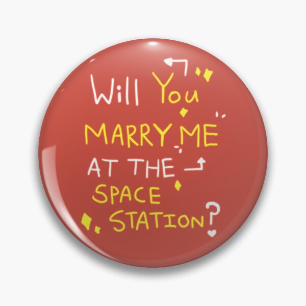 Item preview, Will you marry me at the space station? designed and sold by taffydesu.