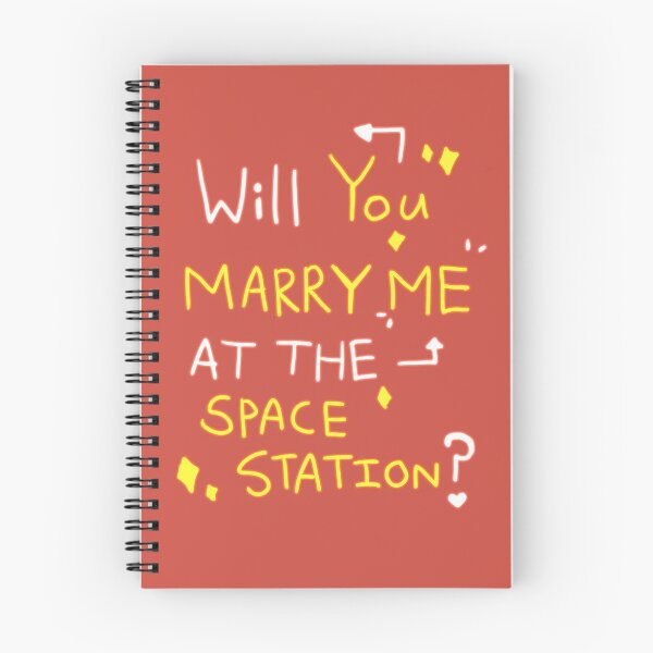 Item preview, Will you marry me at the space station? designed and sold by taffydesu.