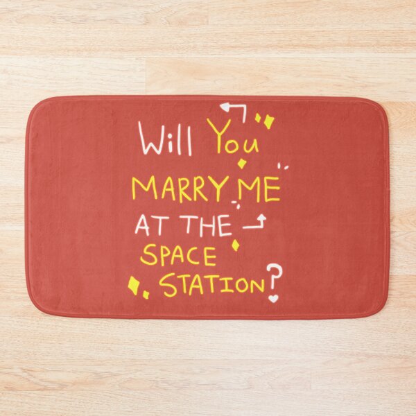 Item preview, Will you marry me at the space station? designed and sold by taffydesu.