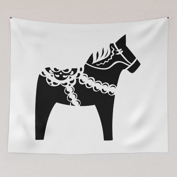 Item preview, Dalahäst | Swedish Dala Horse  designed and sold by LemonbatStudio.