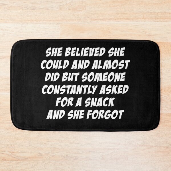 Item preview, She Believed She Could and almost designed and sold by ContreiDesign.