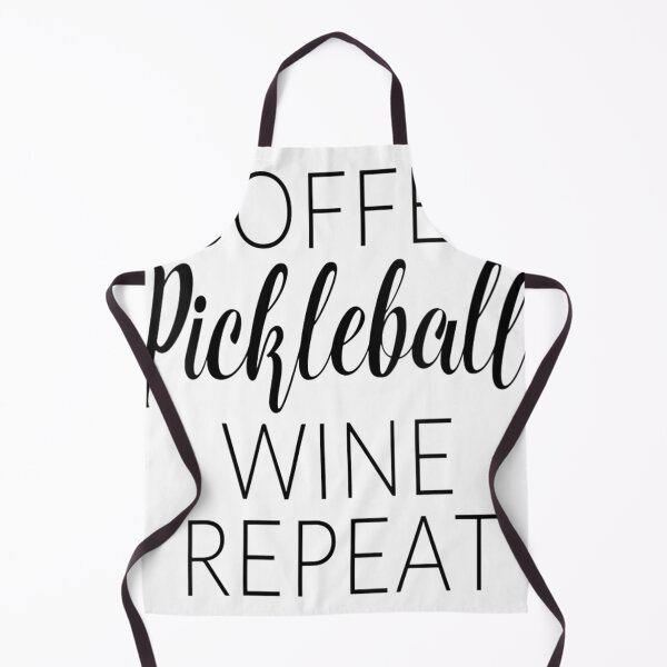 Item preview, Womens Funny Coffee Pickleball Wine Repeat Gift V-Neck T-Shirt designed and sold by Brianconner.