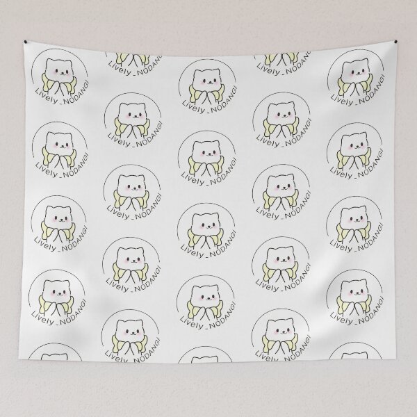 Item preview, white simple weasel(NODANGI) logo. designed and sold by Lively-S-Studio.