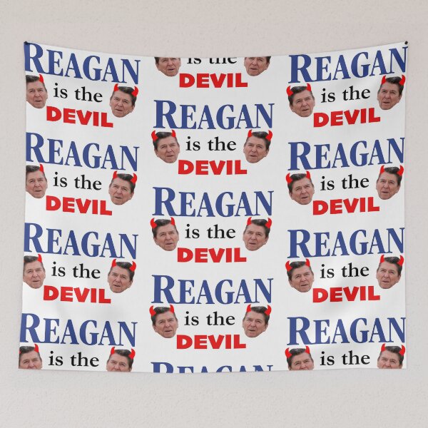 Item preview, Ronald Reagan is the Devil designed and sold by trxnty.