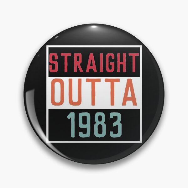 Item preview, Straight Outta 1983 designed and sold by TINASTORESHOPE.