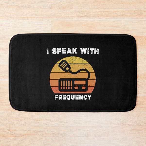 Item preview, I SPEAK WITH FREQUENCY,Funny Ham Radio Quote Amateur Operator Enthusiasts,gift for Amateur radio designed and sold by Essakhi12.