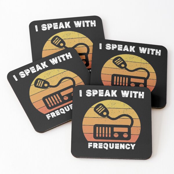 Item preview, I SPEAK WITH FREQUENCY,Funny Ham Radio Quote Amateur Operator Enthusiasts,gift for Amateur radio designed and sold by Essakhi12.