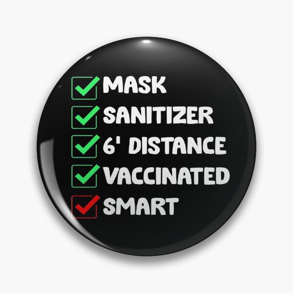 Item preview, Mask Sanitizer 6 feet distance vaccinated designed and sold by ContreiDesign.