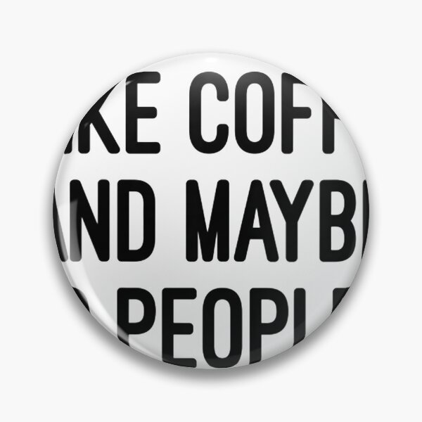Item preview, Womens I like Coffee And Maybe 3 People T Shirt V-Neck T-Shirt designed and sold by Brianconner.
