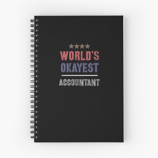 Item preview, WORLDS OKAYEST ACCOUNTANT designed and sold by 30-Merch.
