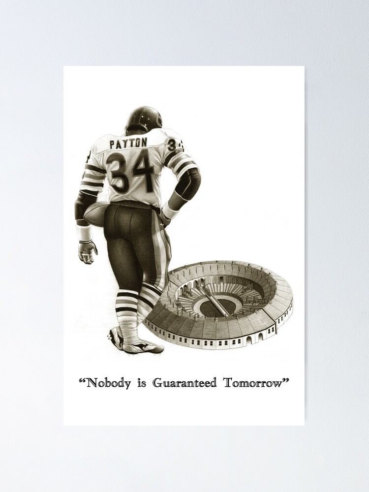 walter payton poster products for sale