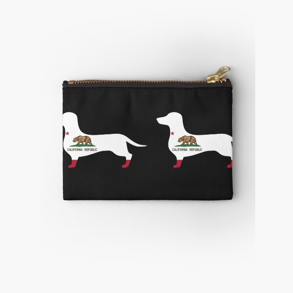 Item preview, California Dachshund Flag designed and sold by Wienerful.