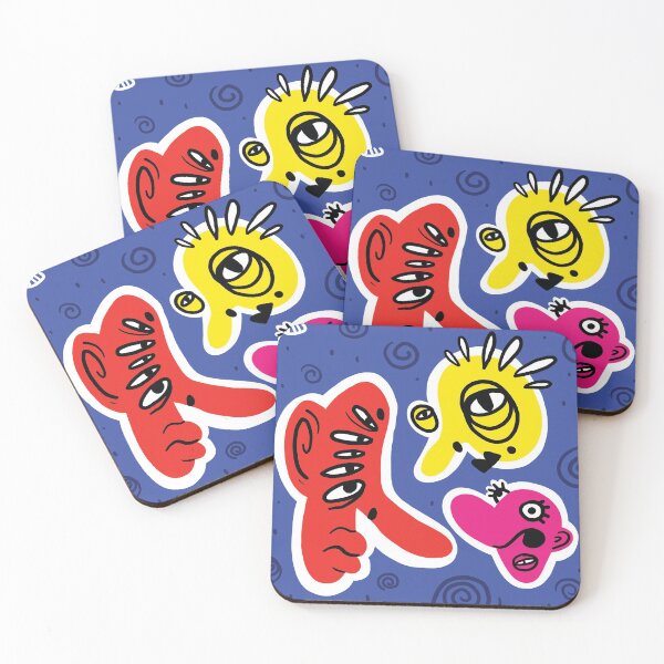 Item preview, blob faces designed and sold by nomowexx.
