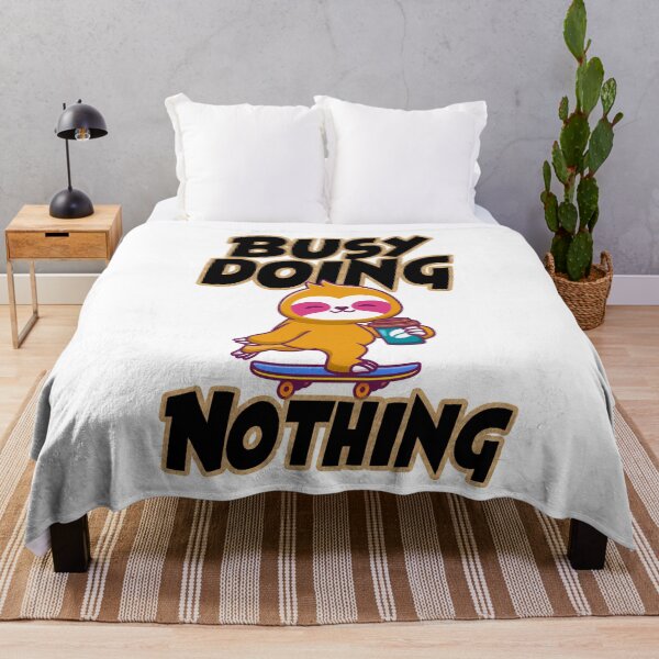 Item preview, Funny sloth saying busy doing nothing designed and sold by The Full Cart.
