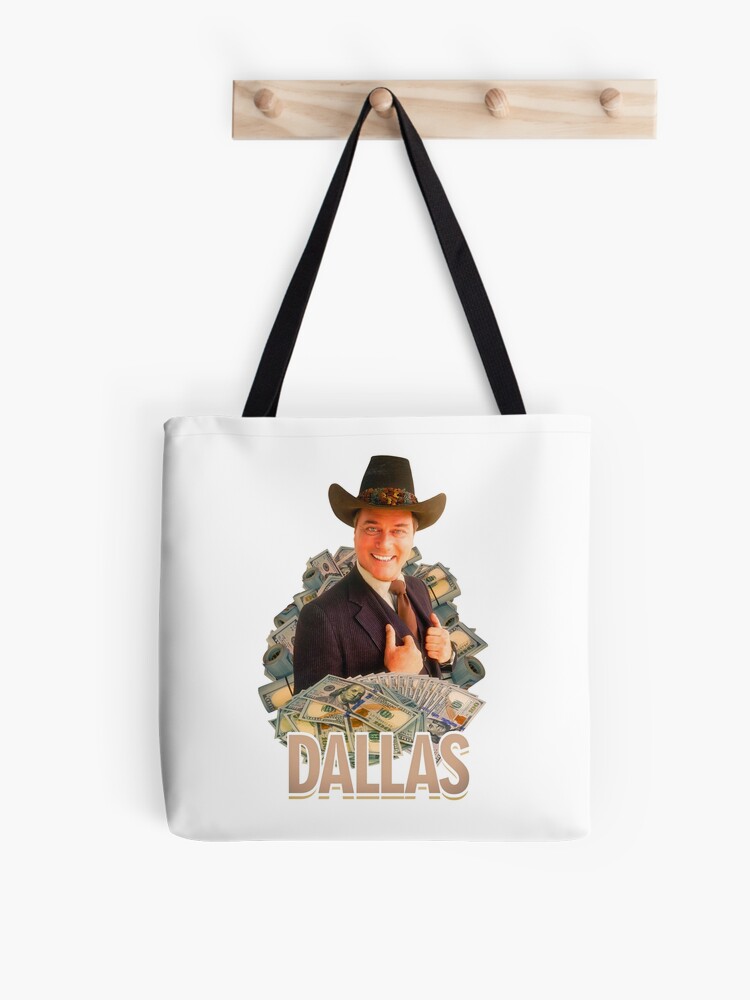 JR Ewing - Dallas - TV Shows' Tote Bag by BLACK RAINBOW