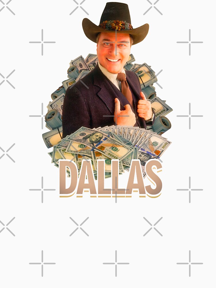 JR Ewing - Dallas - TV Shows Tote Bag by BLACK RAINBOW