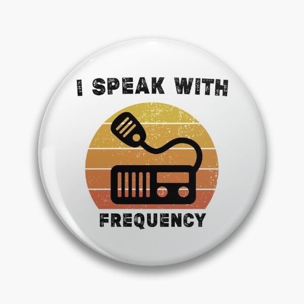 Item preview, I SPEAK WITH FREQUENCY,Funny Ham Radio Quote Amateur Operator Enthusiasts,gift for Amateur radio designed and sold by Essakhi12.