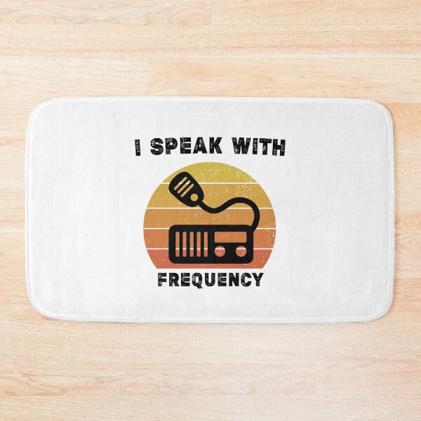 Item preview, I SPEAK WITH FREQUENCY,Funny Ham Radio Quote Amateur Operator Enthusiasts,gift for Amateur radio designed and sold by Essakhi12.