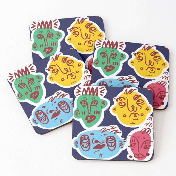 Item preview, 4 fun faces designed and sold by nomowexx.