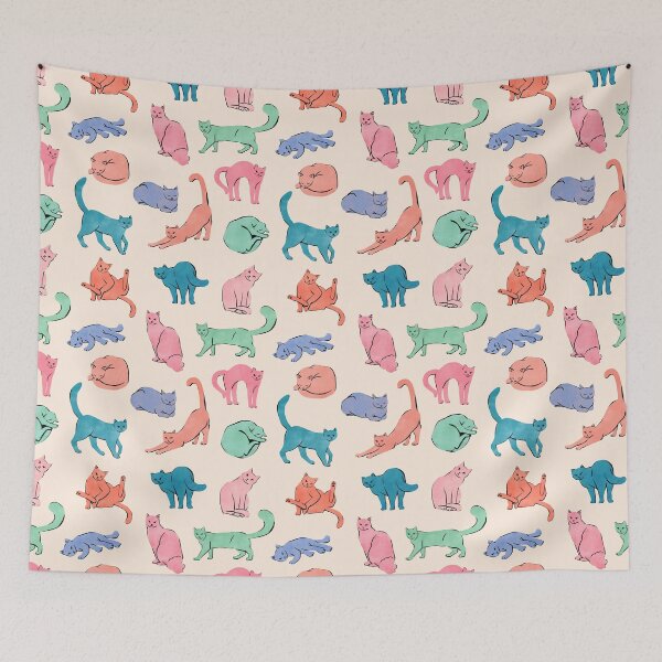 Item preview, Pastel Cats designed and sold by SunLee Art.