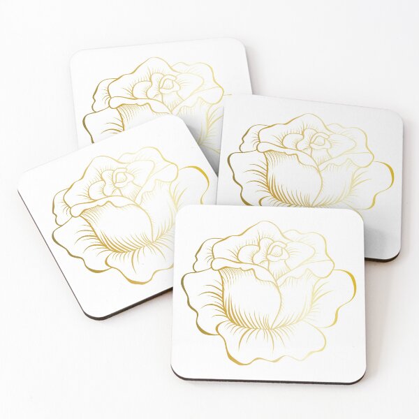 Item preview, Golden Rose Stakes, Golden Rose, yellow rose flower designed and sold by Bashar-Design.