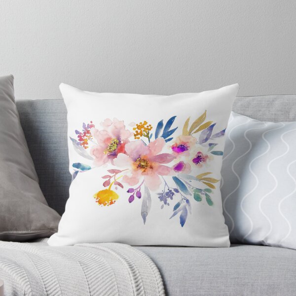 Item preview, Gouache painting flowers creative, multicolored flowers  designed and sold by Bashar-Design.