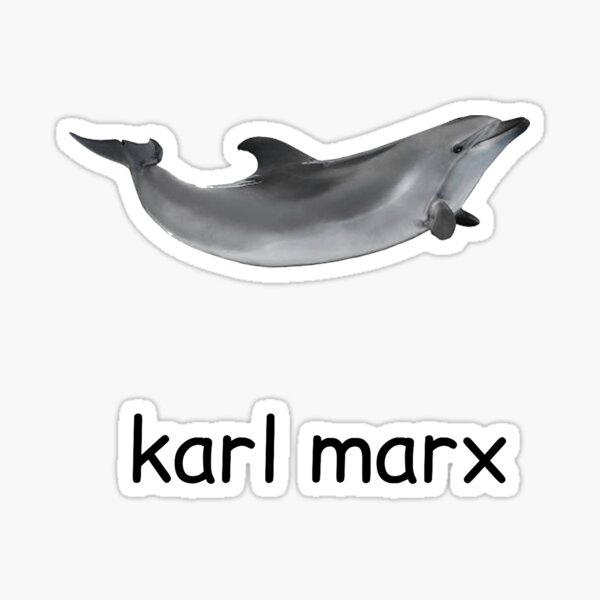 karl marx Pegatina